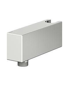 Raccord de tuyau KEUCO Universal 59993210000 avec Halter pour tuyau moulé, finition inox