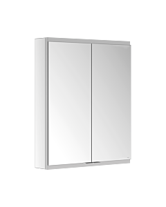Keuco Royal Modular 2.0 Spiegelschrank 800201060000200 600 x 700 x 120 mm, 2 Steckdosen, Wandvorbau, 2-türig