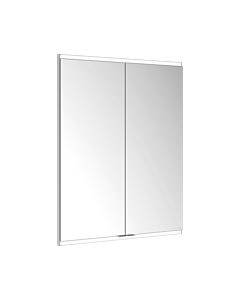 Keuco Royal Modular 2.0 Spiegelschrank 800210081000300 800 x 900 x 120 mm, 1 Steckdose, 1 Doppel-USB-Ladestelle, Wandeinbau, 2-türig