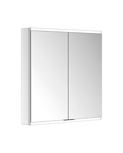 Keuco Royal Modular 2. 1930 mirror 800211070000000 700 x 700 x 120 mm, without socket, wall extension, 2-door, beleuchtet