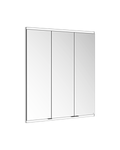 Keuco Royal Modular 2.0 Spiegelschrank 800320091000000 900 x 900 x 120 mm, ohne Steckdose, Wandeinbau, 3-türig, DALI