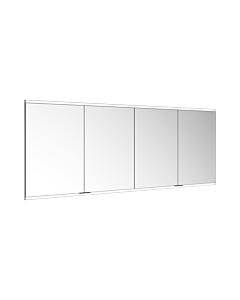 Keuco Royal Modular 2. armoire miroir 1930 800410200100500 2000 x 700 x 160 mm, 2 Steckdosen , 2 doubles points de charge USB, mur encastré, 4 portes