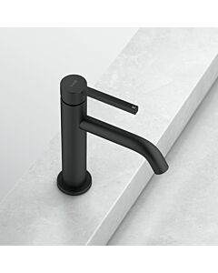 Kludi Nova Fonte mitigeur lavabo 200263915 sans garniture de vidange , noir mat