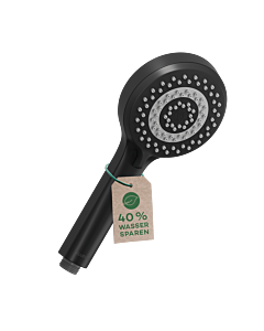 Kludi hand shower 6883039-00 3 spray modes, matt black