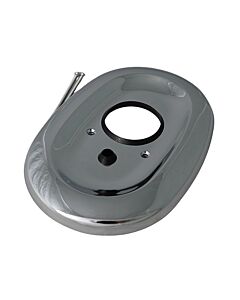 Kludi pièce de rechange rosace encastrée 7518105-00 KLUDI-Mix chromé