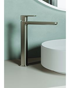 Kludi RENON wash basin single-lever mixer DN 15 42298N575 without waste set, stainless brushed nickel