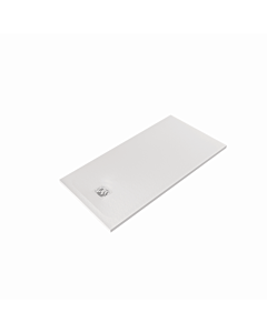 Kludi TERRA shower tray 08DW0153 70 x 140 x 3 cm, drain cover included, matt white