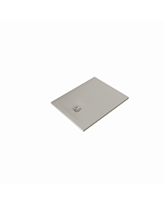 Kludi TERRA shower tray 08DW04O2 70 x 90 x 3 cm, drain cover included, Matt Light Dove