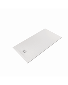Kludi TERRA shower tray 08DW0553 80 x 160 x 3 cm, drain cover included, matt white