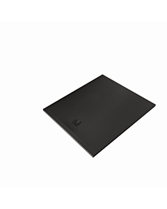 Receveur de douche Kludi TERRA 08DW1739 100 x 120 x 3 cm, bonde incluse, noir mat
