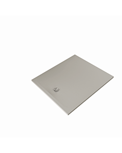 Receveur de douche Kludi TERRA 08DW17O2 100 x 120 x 3 cm, couvercle de bonde. incl. Colombe claire mate