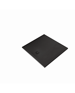 Receveur de douche Kludi TERRA 08DW1839 100 x 100 x 3 cm, bonde incluse, noir mat
