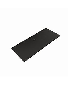 Kludi TERRA shower tray 08DW1939 70 x 170 x 3 cm, drain cover included, matt black