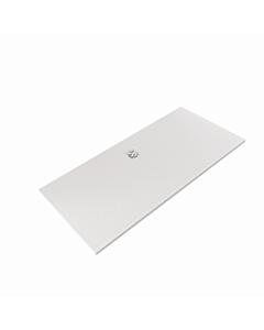 Kludi TERRA shower tray 08DW2153 80 x 180 x 3 cm, drain cover included, matt white