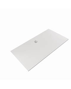 Kludi TERRA shower tray 09DW2353 90 x 180 x 3 cm, drain cover included, matt white