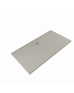 Kludi TERRA shower tray 09DW23O2 90 x 180 x 3 cm, drain cover included, Matt Light Dove