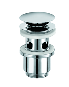 Kludi washbasin waste valve 1042405-00 G 2000 2000 /4, for washbasin with overflow, lockable, chrome