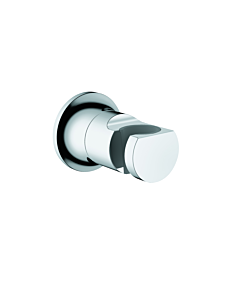 Kludi Support de douche mural Nova Fonte 2055205-35 pour montage mural rigide, chromé