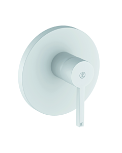 Kludi NOVA FONTE Mitigeur de douche Puristic 206555315 blanc mat, mitigeur encastré