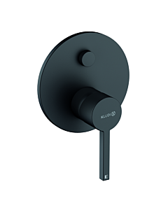 Kludi Nova Fonte Wannenarmatur 207633915 Unterputzarmatur, eigensicher gegen Rückfließen, mattschwarz