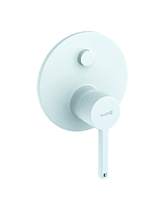 Kludi Nova Fonte Wannenarmatur 207635315 Unterputzarmatur, eigensicher gegen Rückfließen, mattweiß