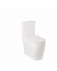 Kludi RESA R Spiral Flush Stand- WC 23WCB0543 60 cm, Universal-shaped drain, Glossy white