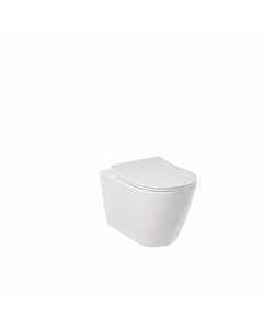 Kludi RESA R Spiralflush-Wand-WC 23WCW0243 52 cm, P-förmiger Abfluss Weiß glänzend