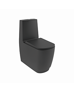 Kludi RESA S Spiralflush-UNI-Trap WC 27WCB0139 hidden fixing matt black