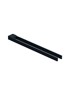 Kludi VELA C double towel rail 3197739 length = 430MM matt black