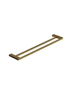 Kludi VELA C double Badetuchhalter 31988N1 longueur = 600MM Bronze Brossé