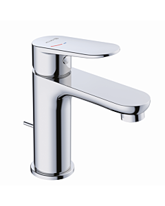 Kludi X1 Waschtischarmatur 322930575 EcoPlus Mittelstellung Kaltwasser, mit Ablaufgarnitur, chrom
