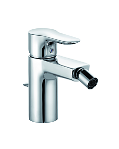 Kludi Objekta Bidetarmatur 324160575 chrom, mit Ablaufgarnitur