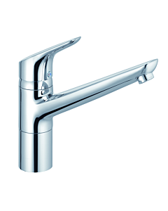 Kludi Objekta Küchenarmatur 325740575 chrom, schwenkbarer Auslauf