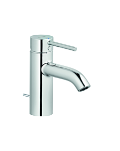 Kludi Bozz Waschtischarmatur 382630576 mit Ablaufgarnitur, Mittelstellung Kaltwasser, chrom