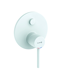 Kludi Bozz Wannenarmatur 387635376 Unterputzarmatur, eigensicher gegen Rückfließen, mattweiß