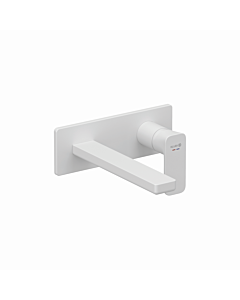 Mitigeur mural 2 trous RENON Kludi 422445375 210 mm, blanc mat