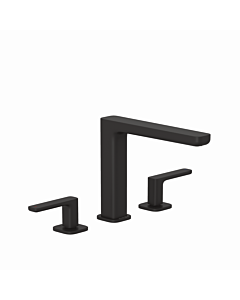 Kludi RENON 3-hole basin mixer 423933975 with push open matt black