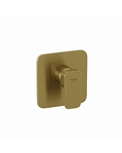 Kludi RENON shower mixer 42755N075 concealed, trim set with functional unit, brushed gold (18) PV