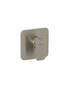Kludi RENON shower mixer 42755N575 concealed, trim set with functional unit, stainless brushed nickel