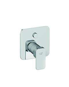 Mitigeur bain-douche RENON Kludi 427590575 encastré, avec unité fonctionnelle, ensemble de finition chromé