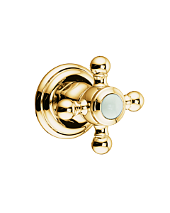 Kludi Adlon Unterputz 2 Wege Umstellung 518454520 Feinbau Set, vergoldet