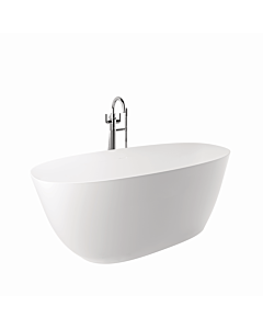 Kludi RESA O match0 51BF0253 Oval , 170 x 75 x 58 cm, bonde incluse, blanc mat