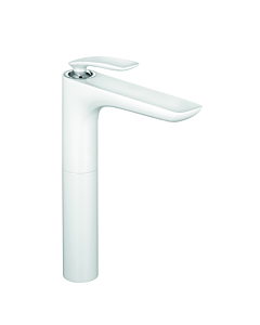 Kludi Balance White Waschtischarmatur  522989175 chrom/weiß, ohne Ablaufgarnitur, für Waschschüssel