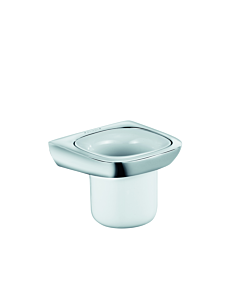 Kludi Amba Glashalter 5397505 chrom, Glas Keramik