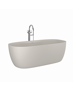 Kludi RESA S Badewanne 53BF02O2 Soft Edge, 170 x 80 x 56 cm, Ablauf, Matt Light Dove