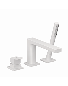 Mitigeur bain-douche DECUS Kludi 544485375 installation 3 trous, Weiß Matt