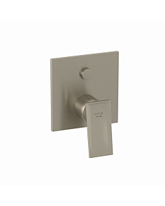 Kludi DECUS Wannenfüll-und Brausearmatur 54759N575 Unterputz, Feinbau-Set Stainless Brushed Nickel PVD