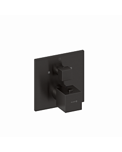 Kludi DECUS Wannenfüll- und Brause- Thermostatarmatur 54810N275 Unterputz, eigensicher,Feinbau-Set, Brushed Gunmetal