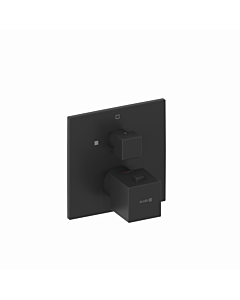 Kludi DECUS Brause-Thermostatarmatur 548853975 Unterputz, Feinbau-Set, mit Funktionseinheit mattschwarz
