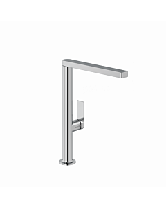 Kludi QORD kitchen faucet 568030575 side operation, chrome